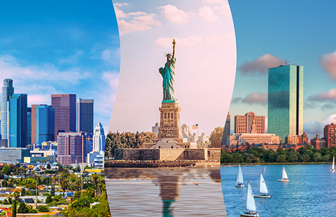 Embark on a new adventure to <br/>the United States With fares starting from only GEL 2372With fares starting from only GEL 2372 