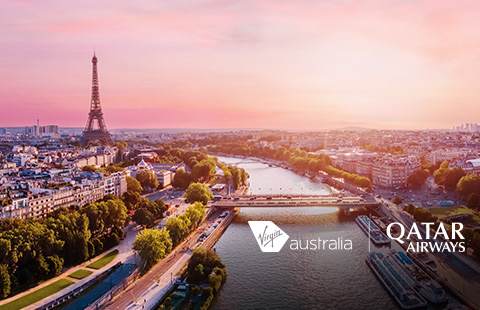 A more wonderful way to <br> Europe with Virgin Australia Special launch fares starting from $1,789* returnSpecial launch fares starting from $1,789* return 