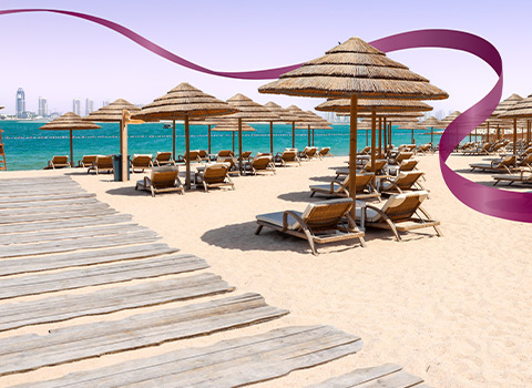 Win a luxury holiday<br> for two to Qatar  