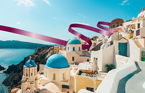 Descubra a Grécia Relaxe nas belas praias e explore a cultura de Atenas, Mykonos e SantoriniRelaxe nas belas praias e explore a cultura de Atenas, Mykonos e Santorini 