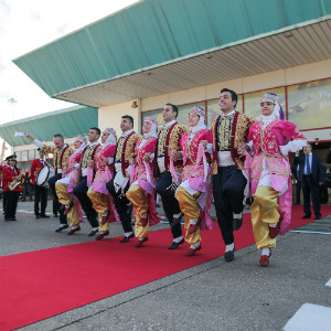 Image of celebrations at Adana Airport