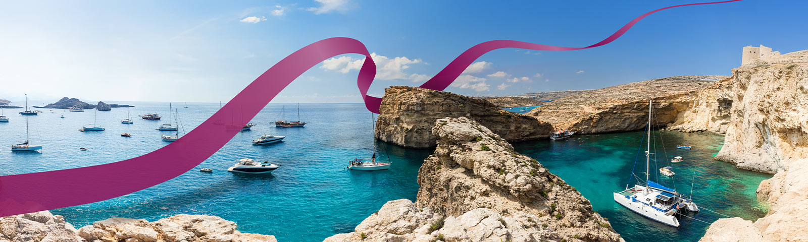 Discover Malta, a hidden <br>Mediterranean getaway  Enjoy four weekly flights starting 2 July 2025Enjoy four weekly flights starting 2 July 2025